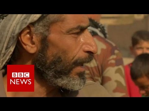 Battle for Mosul: IS 'herded human shields like sheep' - BBC News