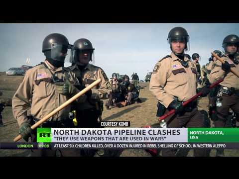 North Dakota soldiers disperse pipeline protest, at least 117 arrested