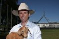 Liverpool Plains beef farmer Derek Blomfield at Parliament House in Canberra on Tuesday 29 November 2016. fedpol Photo: ...