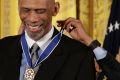 Where's Obama?: US president awards the Presidential Medal of Freedom to NBA all-time leading scorer and social justice ...