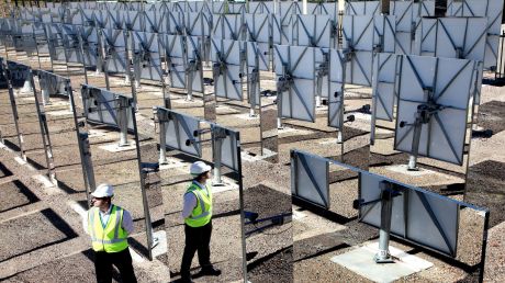 The solar thermal research hub at Steel River, Newcastle. 