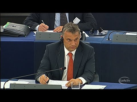 Viktor Orban angry at EU's criticism of Hungary's democratic values