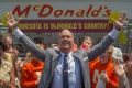 Michael Keaton as Ray Kroc, the man who took the McDonald's concept to the world.