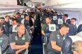 Footballers from Brazilian team Chapecoense were on board a plane that crashed in Colombia.