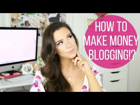 How I Make Money Blogging! | hayleypaige