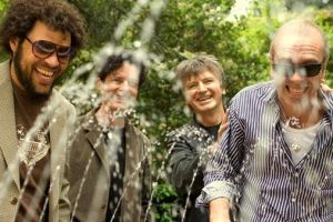 Crowded House renew a 30-year love affair with Australia this month: from left, Matthew Sherrod, Mark Hart, Neil Finn ...