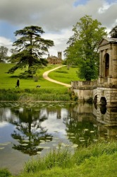 Stowe Gardens in England is one of those amazing concocted landscapes that the English do so well, where vistas of ...