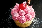 Shirley Temple cupcakes