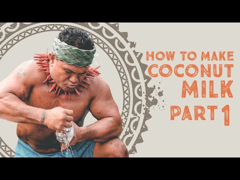 How To Make Coconut Milk: Part 1 of 3