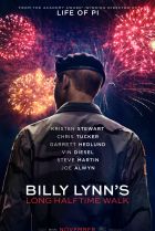 Poster for the film Billy Lynn's Long Halftime Walk.
