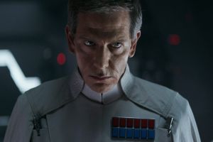 Ben Mendelsohn portrays Director Krennic in <i>Rogue One: A Star Wars Story</i>.