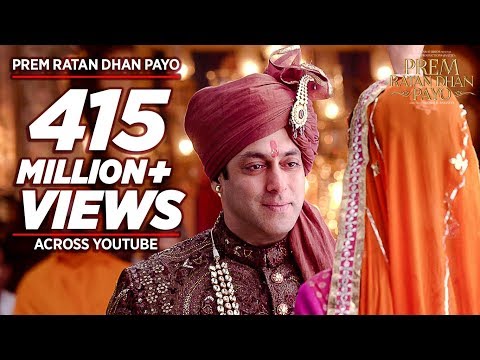 'PREM RATAN DHAN PAYO' Title Song (Full VIDEO) | Salman Khan, Sonam Kapoor | T-Series