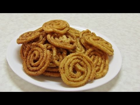 Chakri or Murukku or Chakli Recipe - Rice Spirals Recipe by Bhavna