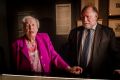 Holocaust survivor Irma Hanner with Jewish Holocaust Centre director Warren Fineberg. 
Irma Hanner speaks about her ...