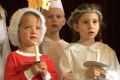 Children at the Scandinavian Christmas Bazaar at the Albert Hall.