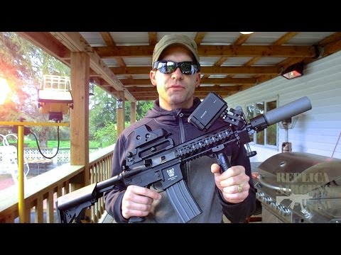 G&G Airsoft AR Rifle AEG and GBB Comparison Field Test Shooting Review