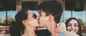 Teenager Kissing Filter