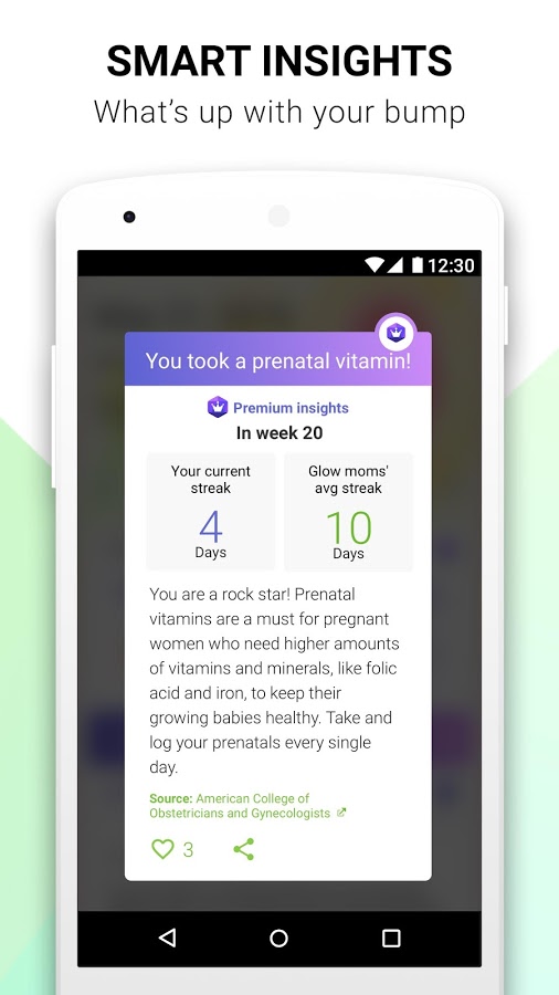    Pregnancy Tracker Glow Nurture- screenshot  