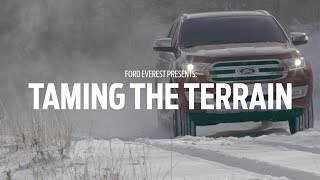 Ford Everest Teases Terrain Management System