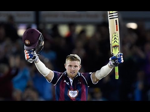 HD* David Willey ****100 Runs off 41 balls!!! *MAIDEN T20 CENTURY**** vs Sussex | Natwest T20 2015