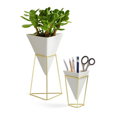  - Umbra Trigg Desk Vessel - Set of 2 - Plant Pots & Planters