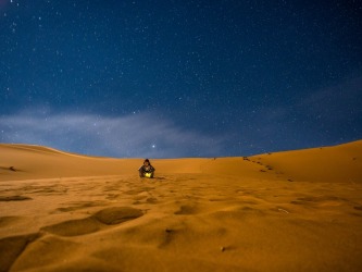 The dunes of the Sahara lit up under a million stars. Earlier this year, my girlfriend and I spent a couple of nights in ...