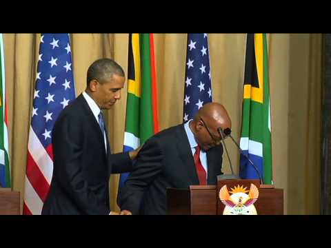 President Barack Obama visits South Africa