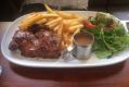 Steak and chips is a favourite at the Broken Hill.