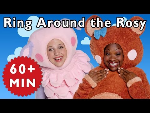 Ring Around the Rosy and More | Nursery Rhymes from Mother Goose Club!