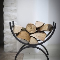  - Iron Log Holder - Firewood Storage & Log Racks