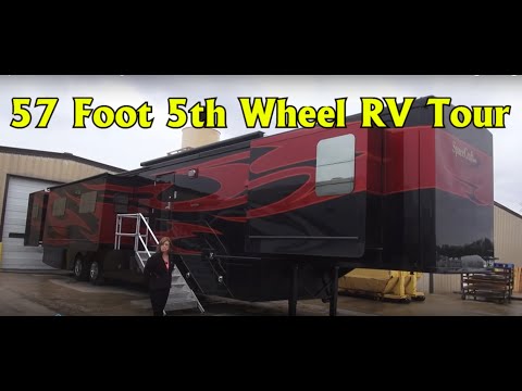 Spacecraft RV Manufacturing 57 foot Custom 5th Wheel RV Coach