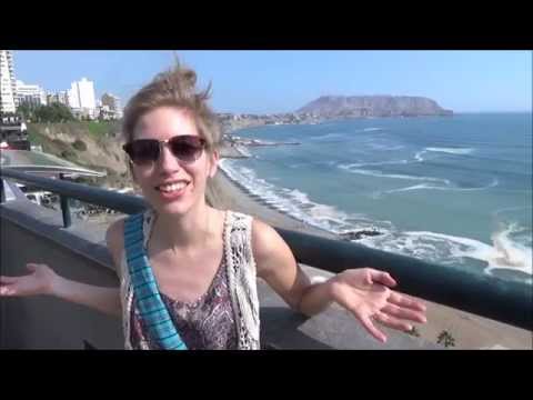 Our first impressions exploring Lima, Peru (Miraflores - Larcomar)