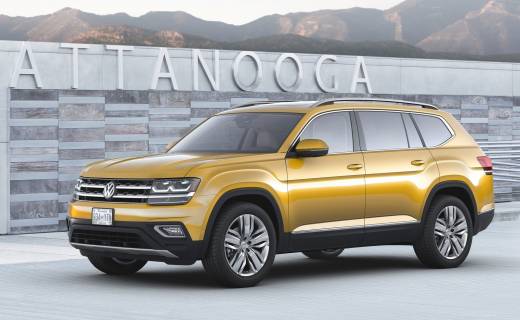 Volkswagen’s Made-In-The-USA Seven-Seat Atlas SUV Revealed