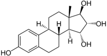 Skeletal formula of estetrol