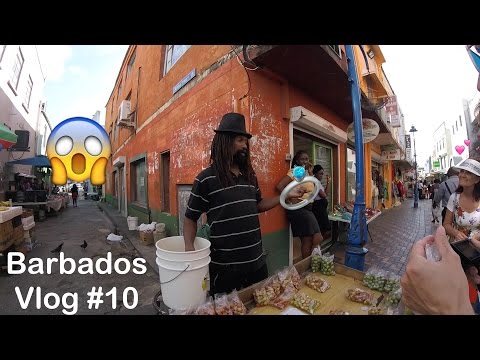 Visiting Bridgetown + Oistins sunset Barbados Vlog #10