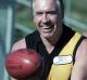 Tigers' team-of-the-century centreman Billy Barrot at a Punt Road reunion in 2007.