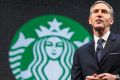 Starbucks' chief executive Howard Schultz, who has a net worth of about $US2.9 billion, is resigning as of next April. ...