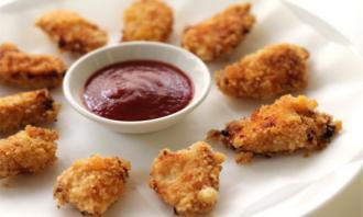 Healthy chicken nuggets