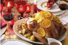 Orange & marmalade roast turkey with...