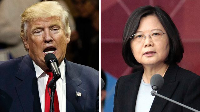 Trump broke decades of diplomatic protocol when he spoke with Tsai on the phone.