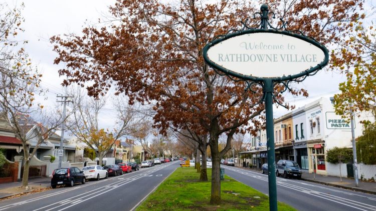 Rathdowne Street in Carlton North.