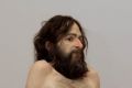 Ron Mueck's <i>Wild Man</i>.