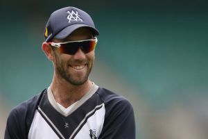 Dark to light blue?: Glenn Maxwell could be on the move to NSW following his comments about batting below Matthew Wade.