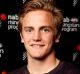 MELBOURNE, AUSTRALIA - OCTOBER 07: Harry Morrison poses during the NAB AFL Draft State Combine headshot session at ...