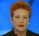 One Nation leader Pauline Hanson on Sky News on Thursday night.