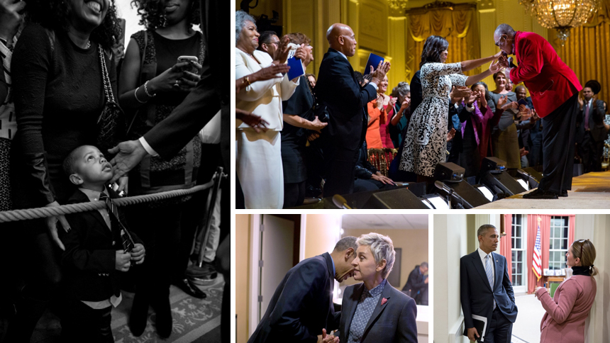 A sample of images from the White House Photo Office's Past Photo Picks of The Day