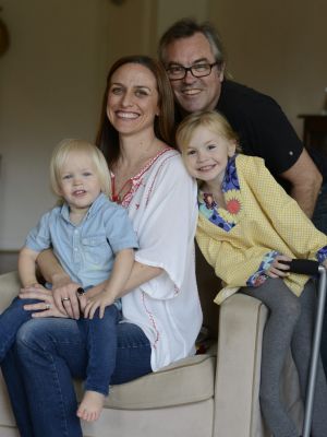 Shevonne and Daniel with their two children.