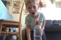 A 5-year-old boy nails the 'bottle flip' challenge.