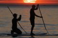 Paddling, relaxing and photographing in Port Phillip Bay.