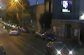 Still taken from CCTV showing the Toyota Camry being driven erratically down Sydney Road, Brunswick.